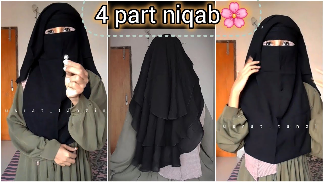 Full coverage 4 part niqab /// hijab niqab style