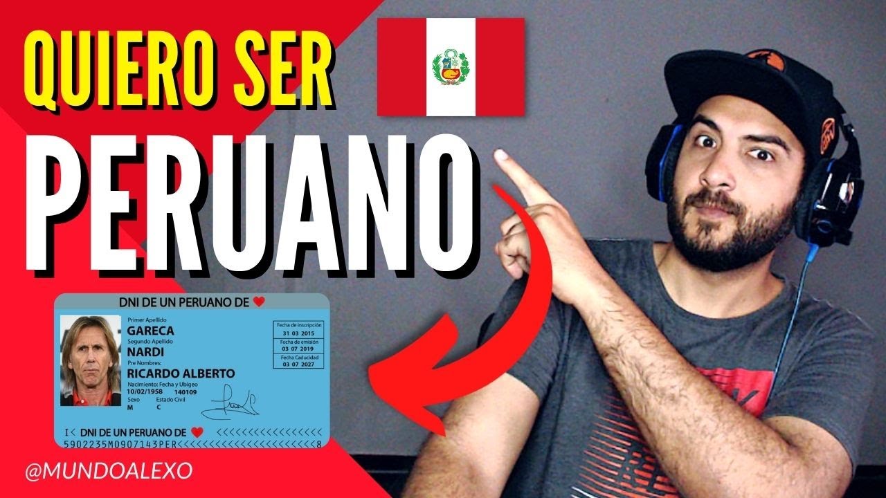 🇻🇪👉🇵🇪 QUIERO SER PERUANO y tener mi DNI ser VENEZOLANO es un PROBLEMA Mundoalexo en Perú
