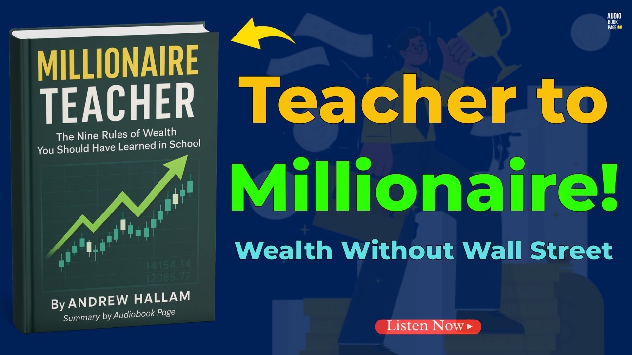 How a School Teacher Became a Millionaire | Millionaire Teacher by Andrew Hallam | Full Book Summary