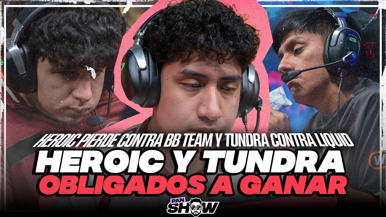 DOTA 2: HEROIC y TUNDRA CAEN A LA LOWER BRACKET de los PLAYOFFS de la PGL WALLACHIA #7 - Panshow