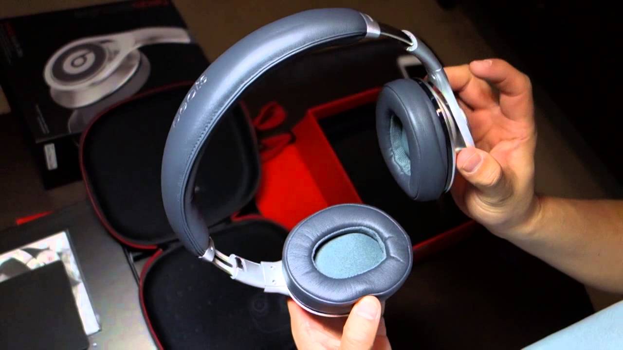 Official Beats Executive Over Ear Headphones Unboxing