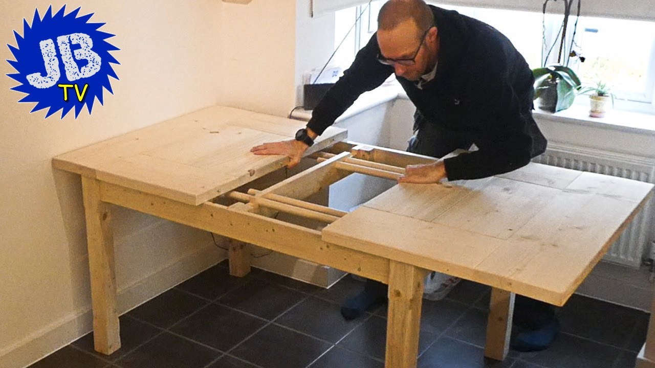 How To make your own Extending Dining Table - DIY
