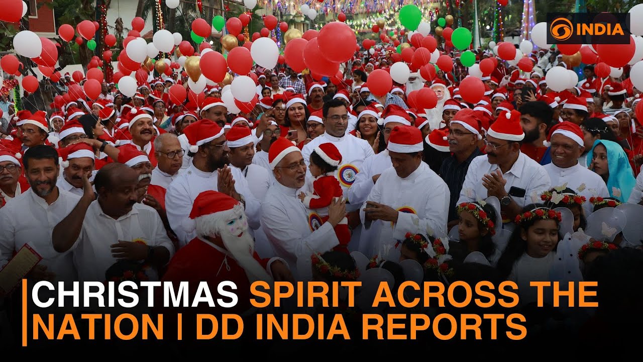 Christmas spirit across the nation | DD India Reports