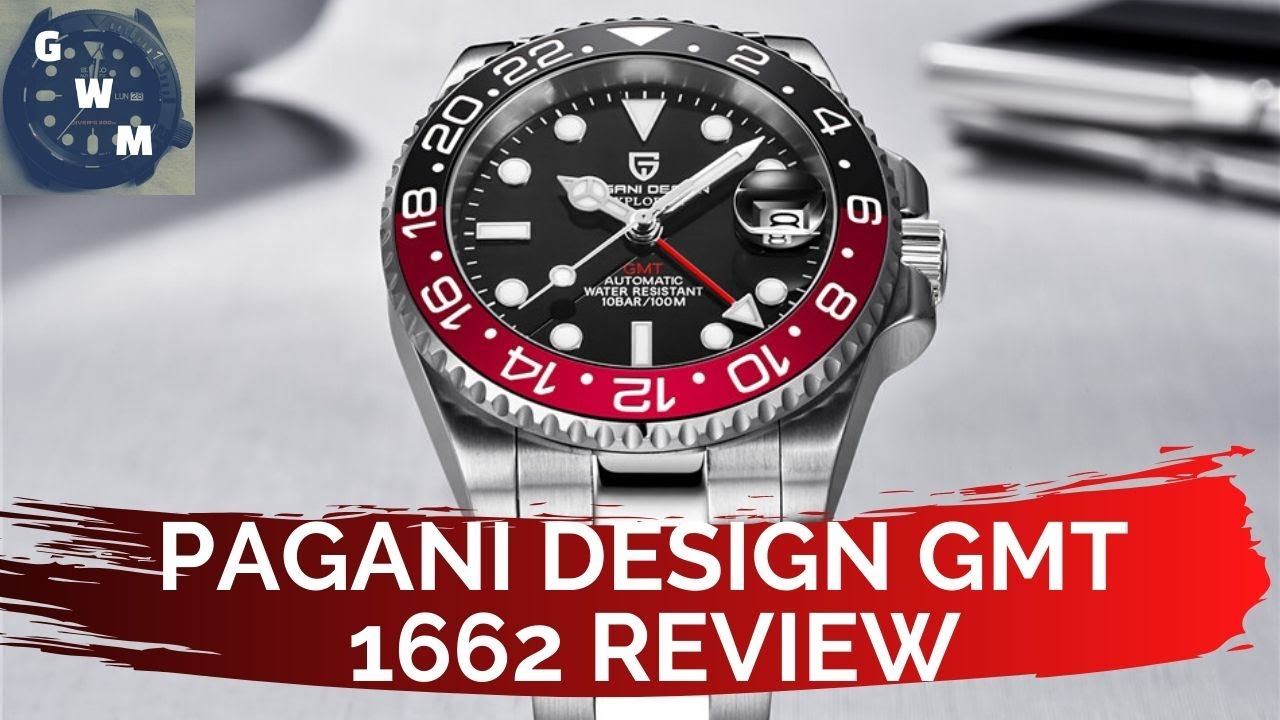 Best Budget Automatic GMT Watch (Pagani Design 1662 GMT Coke Review 2020)