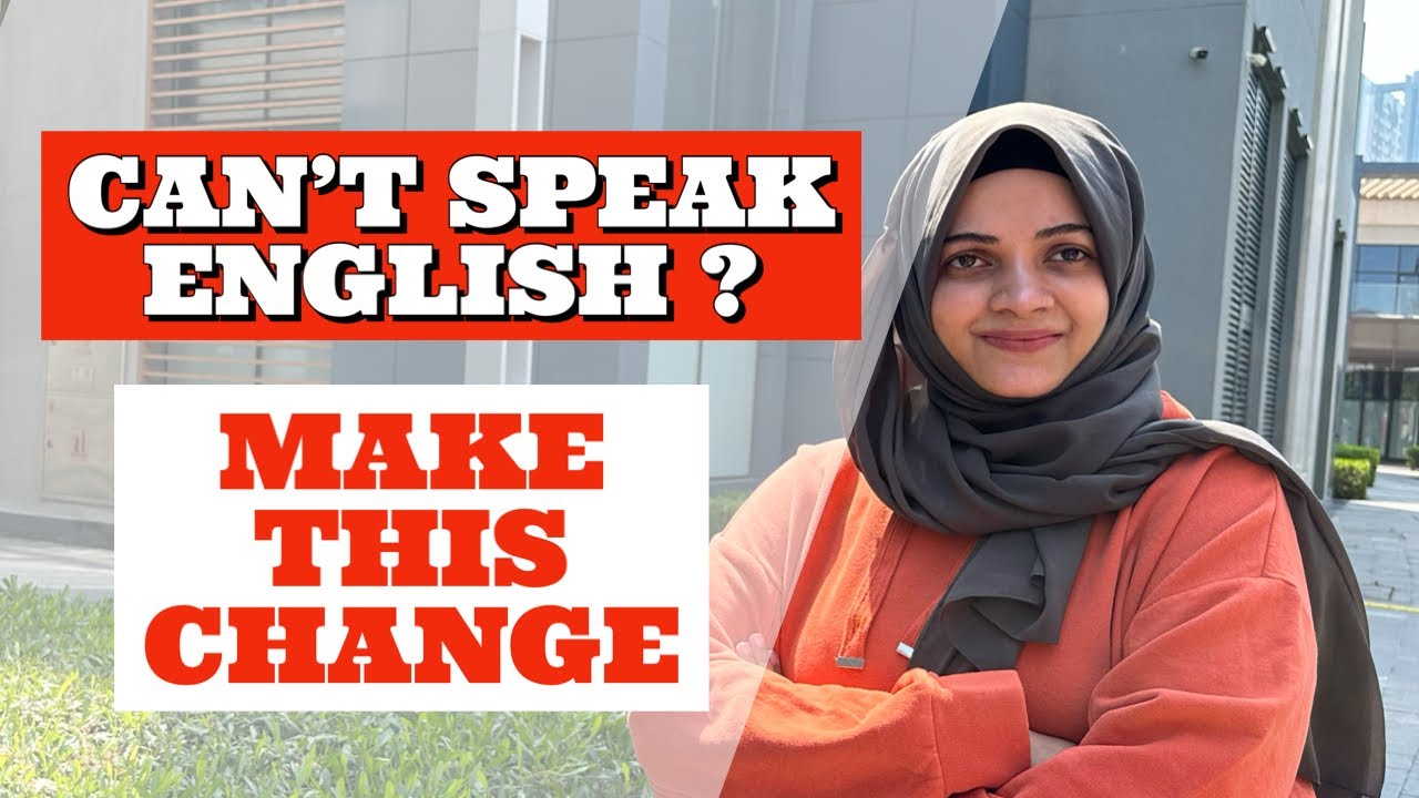 Can&rsquo;t Speak English? This Will Change Your Life! | English With Me