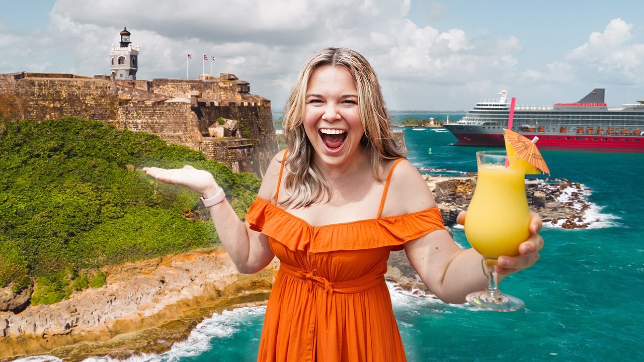 The BEST Cruise Port in the Caribbean?! San Juan, Puerto Rico Port Day (Forts + Food + Views)