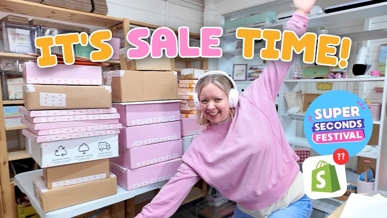 Taking part in the Super Seconds Festival - how I prepare for a seconds sale + sale results