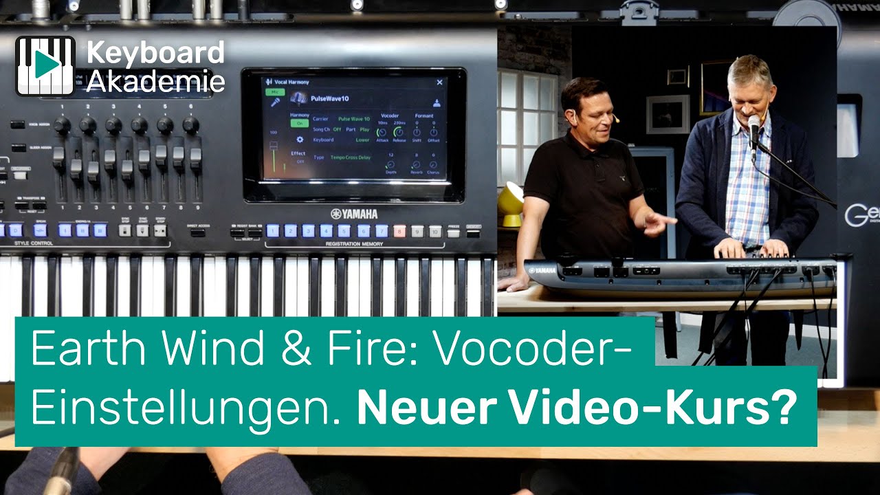 Earth Wind & Fire: Vocoder-Einstellungen | Power-Tipp