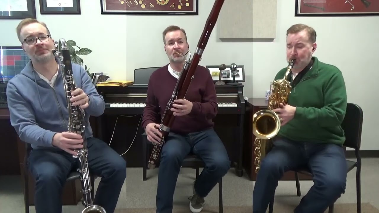 Christmas Don't Be Late - The Chipmunk Song - Bret Pimentel, bassoon, bass clarinet, baritone sax