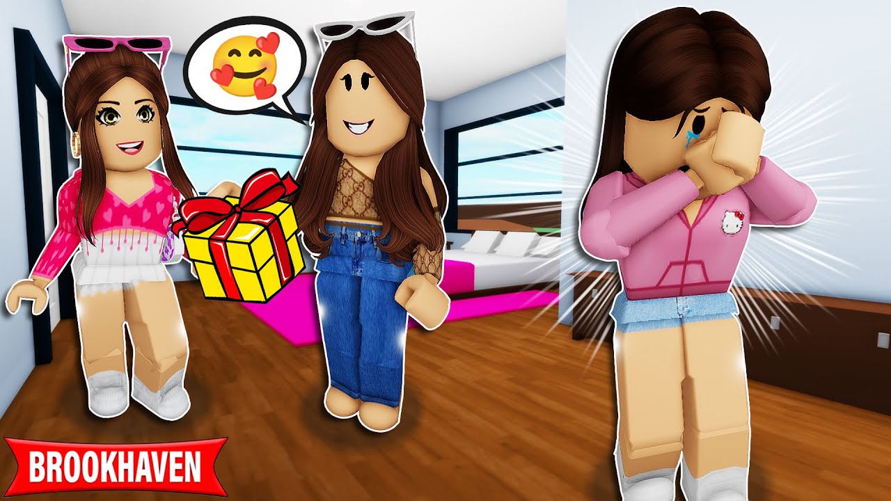 A MÃE QUE SÓ DAVA ATENÇÃO PARA A FILHA MAIS VELHA | Historinhas no Brookhaven Roblox | Bibi e Lud
