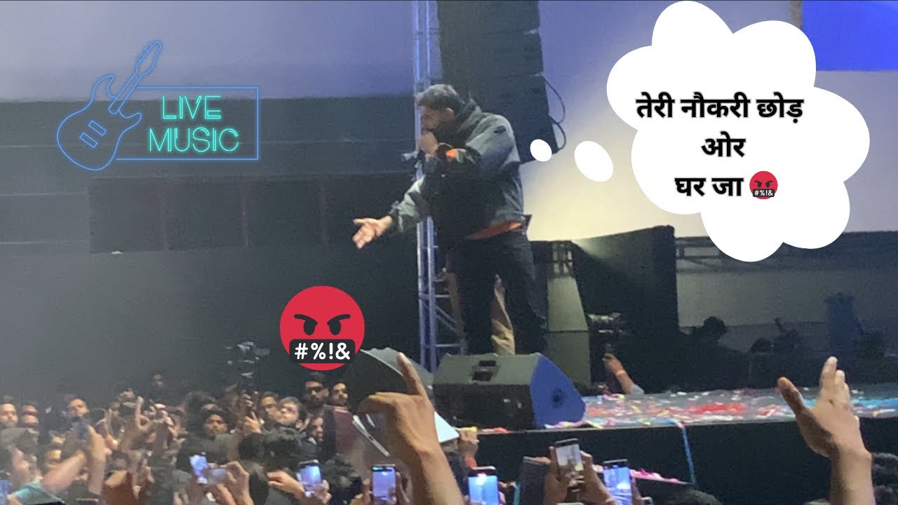 Parmish Verma fight with bouncer 🤬 | Jaipur Live Performance 2024