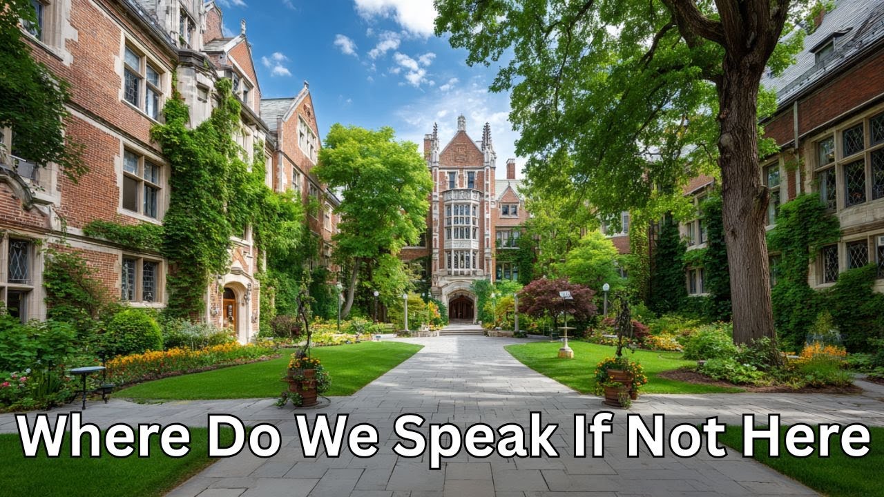 Day 336 - Where Do We Speak If Not Here