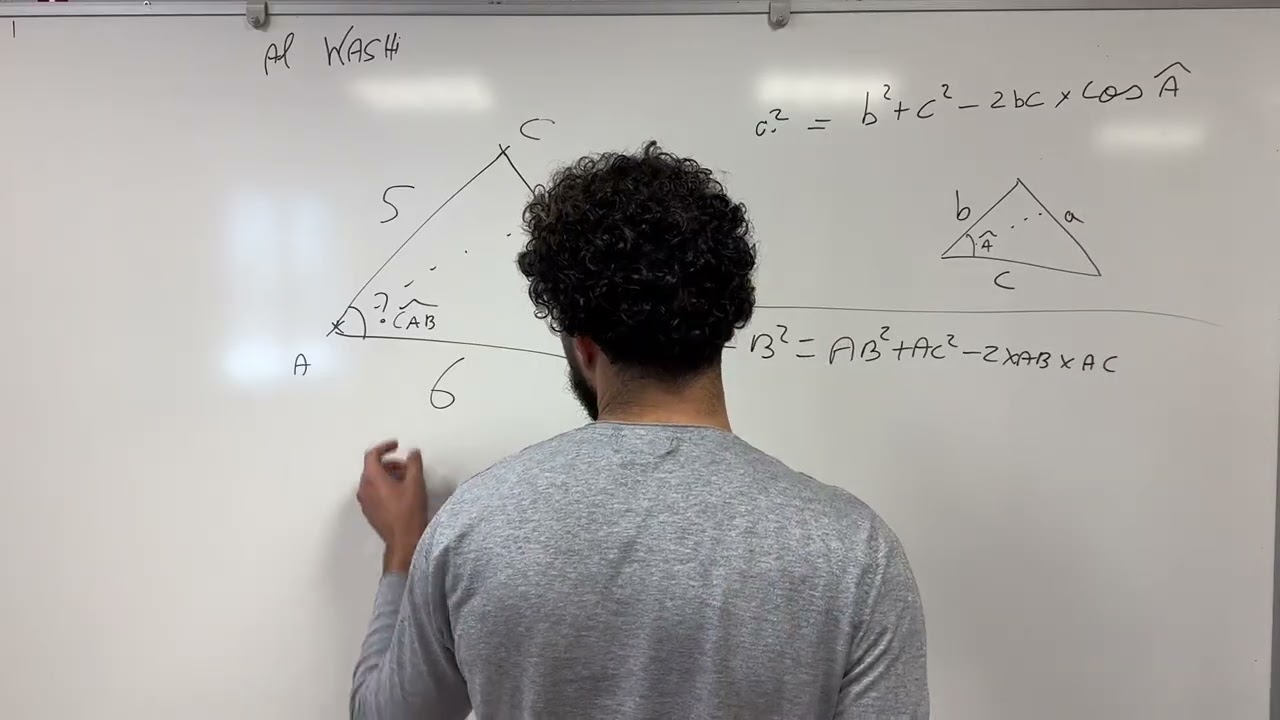 Calculer un Angle avec le Théorème d’Al-Kashi 📐 | Méthode + Exemple