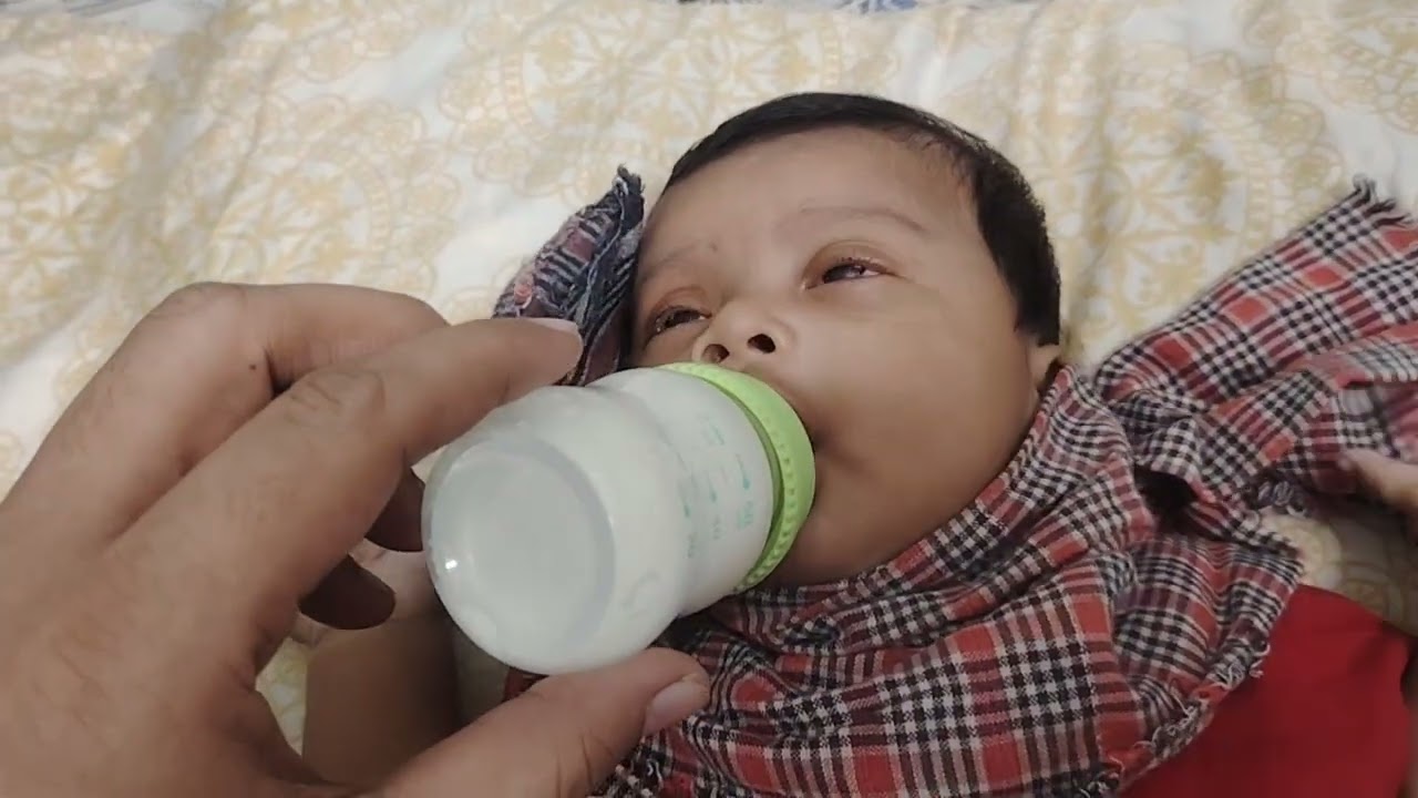 Humraaz Yasser taking milk 7 March 2026