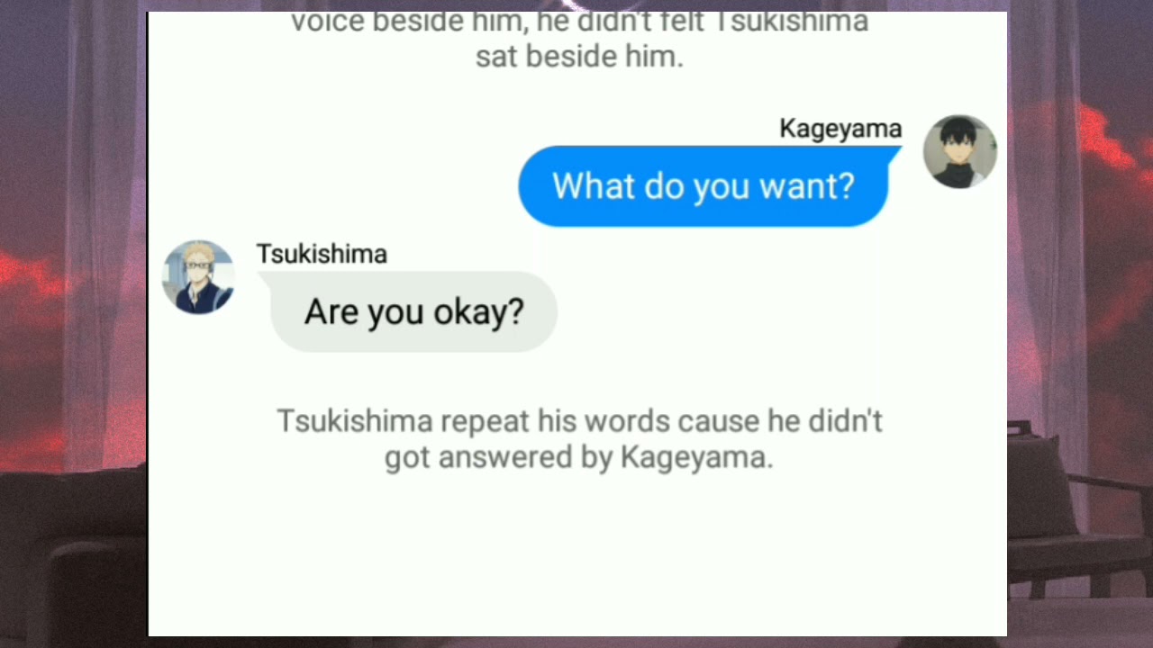 I hate that I love you ||Tsukikage|| -Rare ship-
