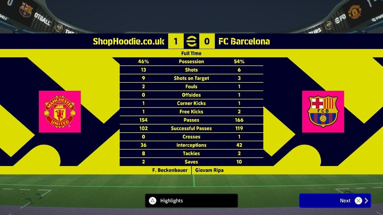 eFootball_2026  Manchester United vs Barcelona