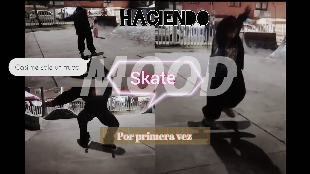 Haciendo skate por primera vez de verdad!! |Yexalen |
