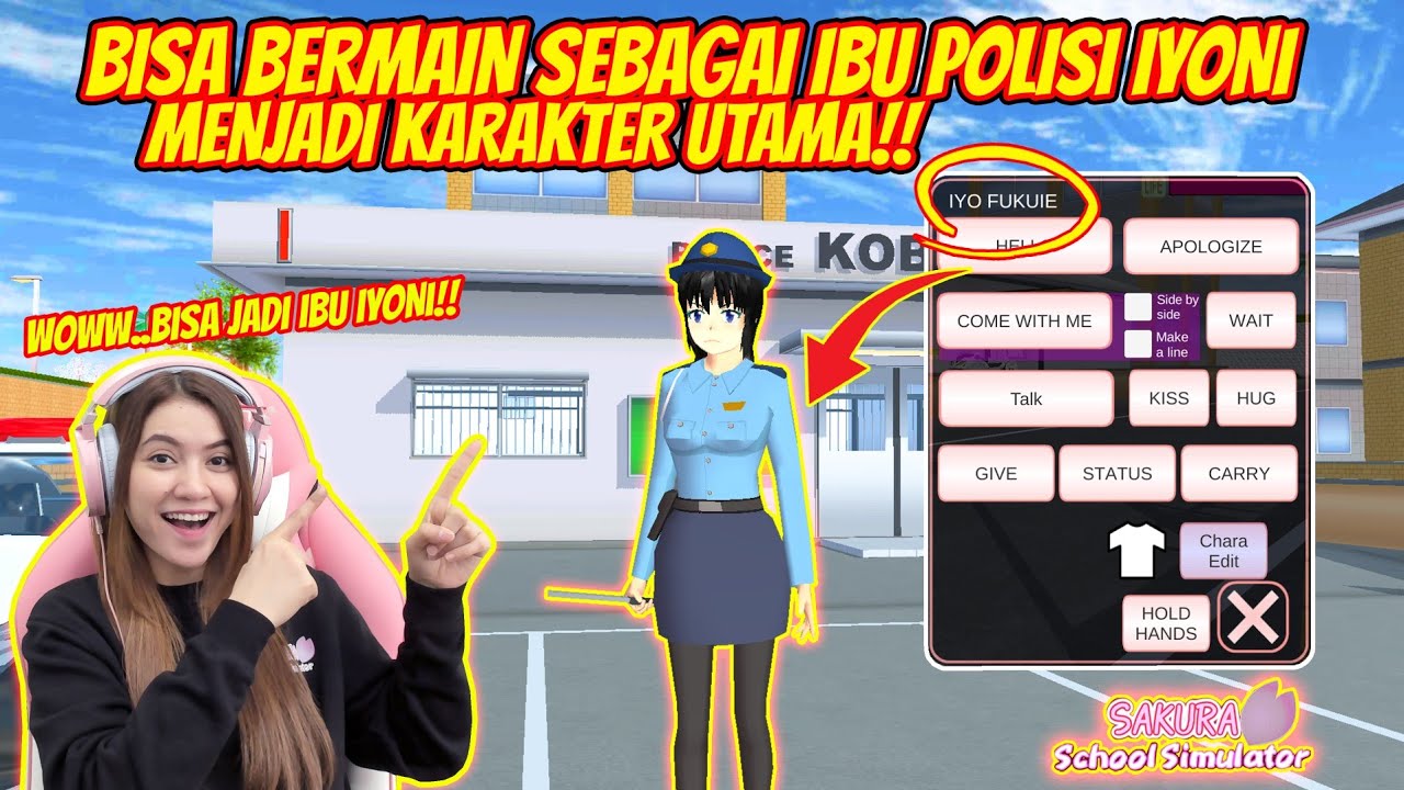 BISA MAININ IBU IYONI SEBAGAI KARAKTER UTAMA DI SAKURA!! SAKURA SCHOOL SIMULATOR - PART 551