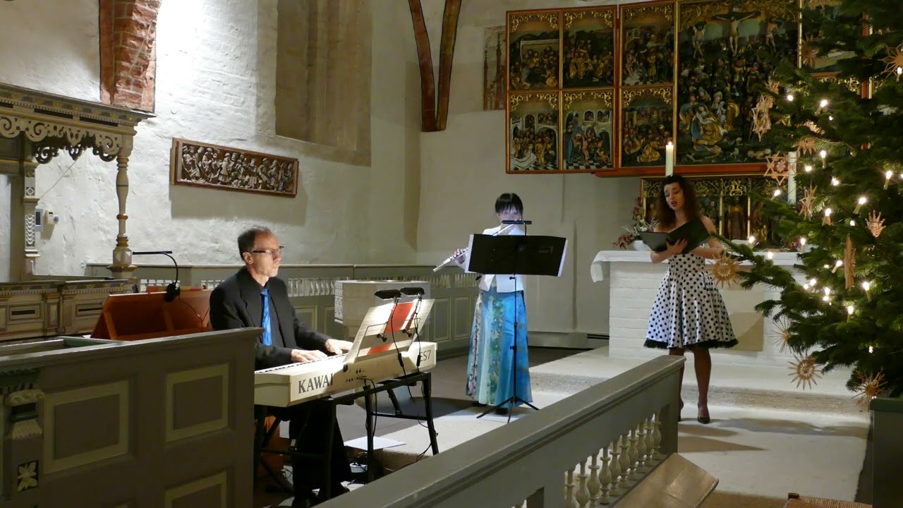 Ave Maria (Sigurður Þórðarson) (mit Klavier und Querflöte), Zugabe