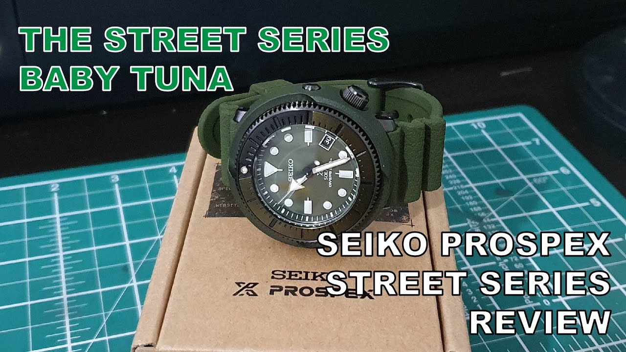 Обзор уличной серии Baby Tuna — Seiko Prospex SNE535P1
