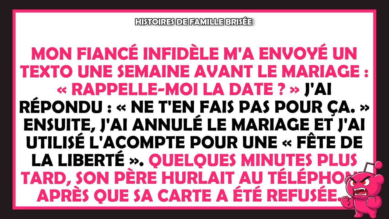 Mon fiancé m’a trompée et a oublié notre mariage. Je lui ai dit : « Ne t’en fais pas. »