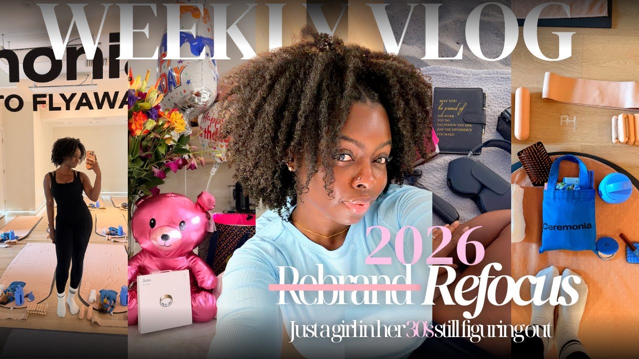 VLOG| Dear 2026, PLEASE be good to me | Life in my 30's, Shifting My Mindset, Brand trip prep & MORE