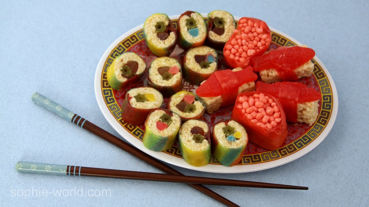How to Make Candy Sushi | Sophie's World