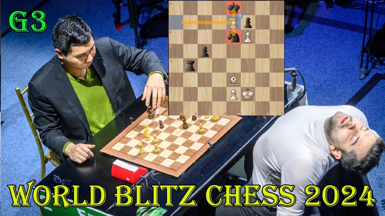 BRILLIANT SAC!! Ian Nepomniachtchi vs Wesley So || World Blitz Chess 2024 - SF - G3