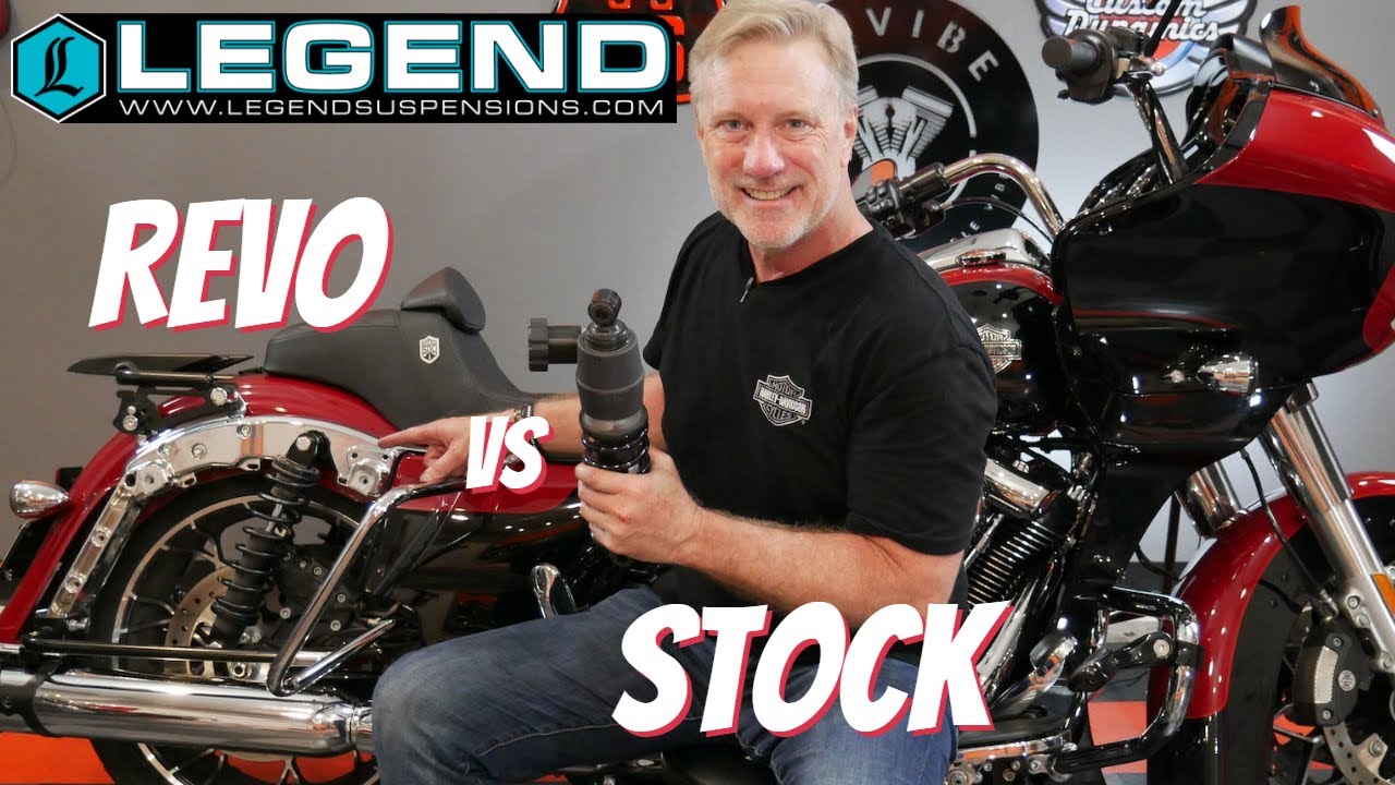 Legend Revo Suspension Install on a Harley Davidson #roadglide