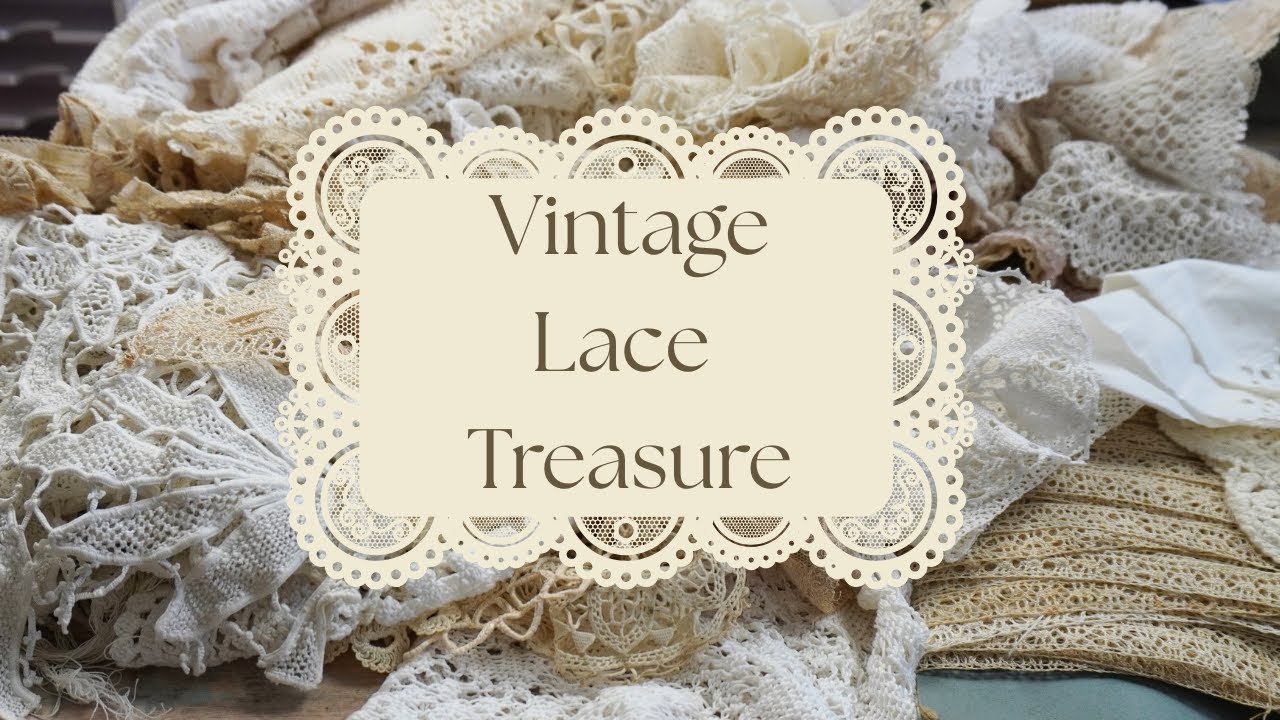 I bought a Vintage Lace Bundle... Look what's Inside?