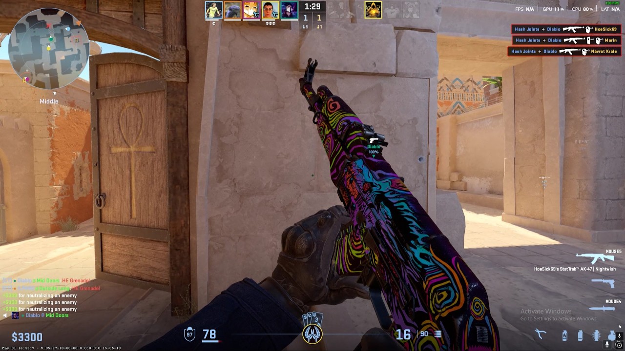 ''P.O.V 400 hour Counter Strike player''