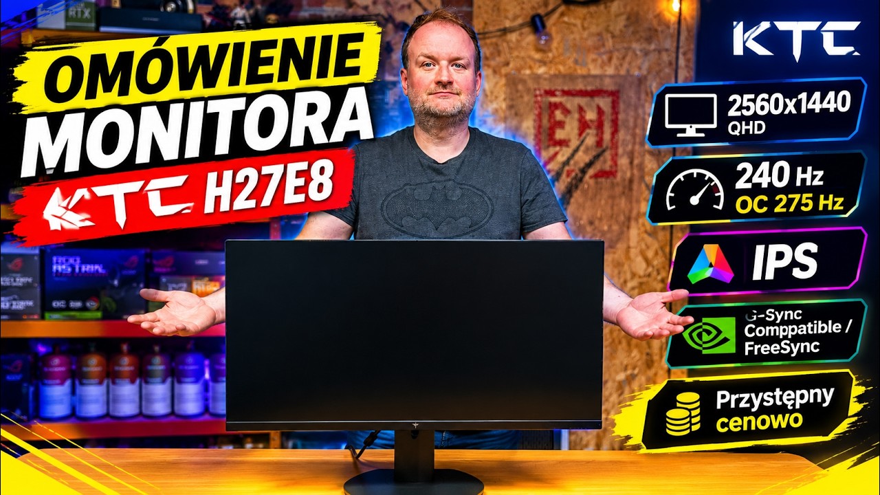 KTC H27E8 &ndash; Czy warto kupić ten monitor? Om&oacute;wienie