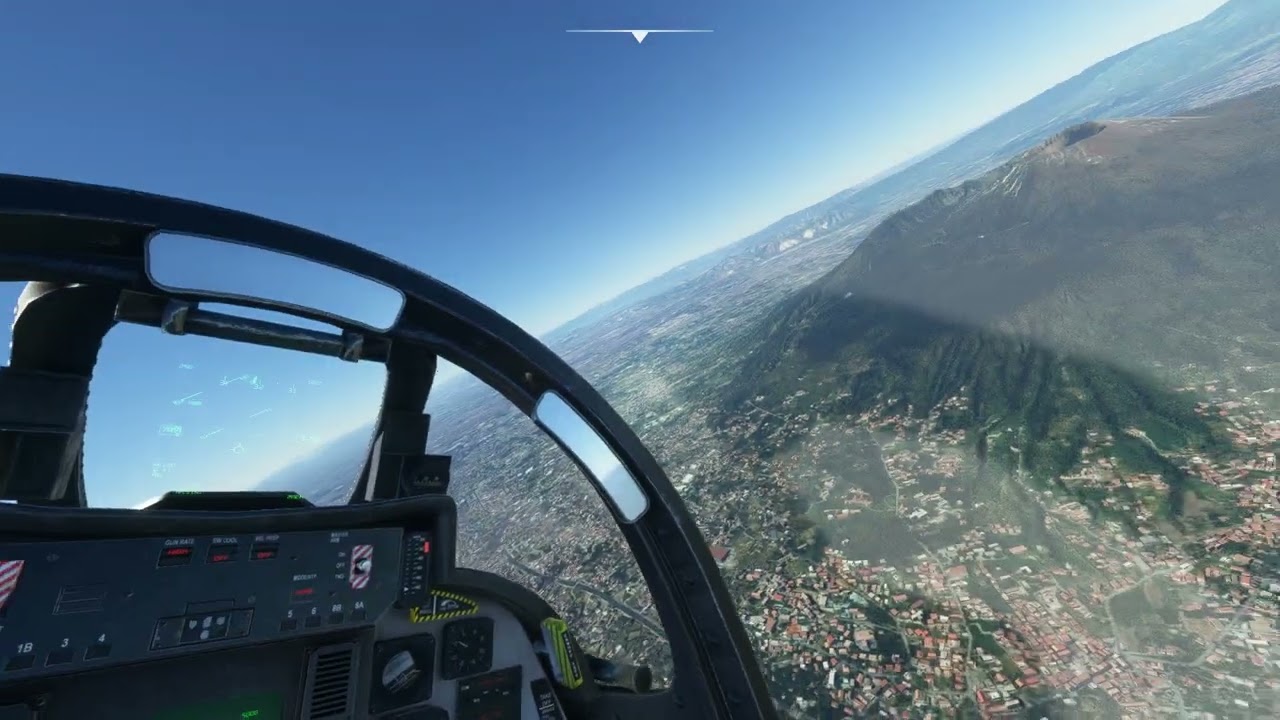 Microsoft Flight Simulator 2020 F-14 Tomcat cockpit view