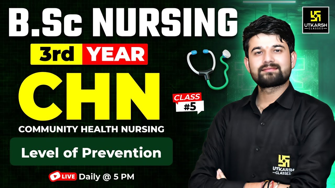 BSc Nursing Semester Classes #5 | Community Health Nursing | BSc Nursing 3rd Year | Sagar Sir
