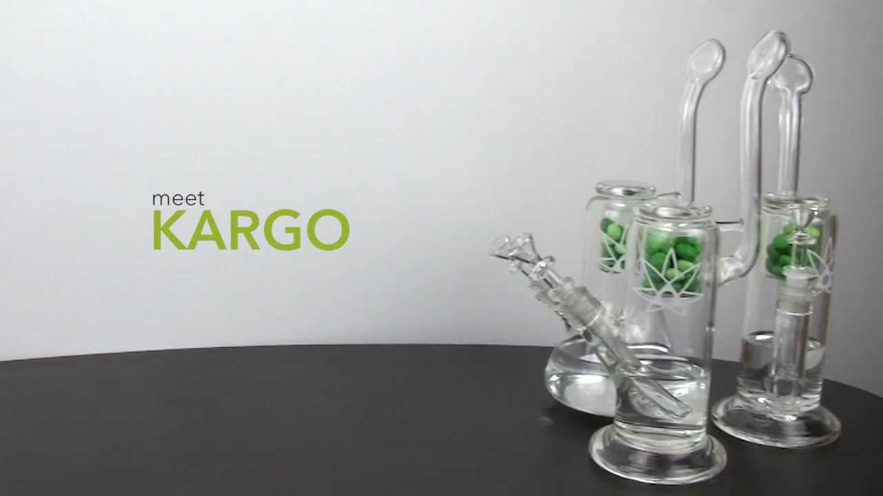 Meet Kargo: the water pipe with built in stash jar