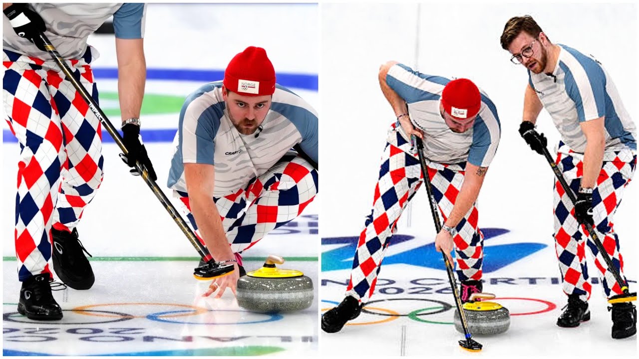 why Norway curlers wear crazy pants at Winter Olympic 🥌