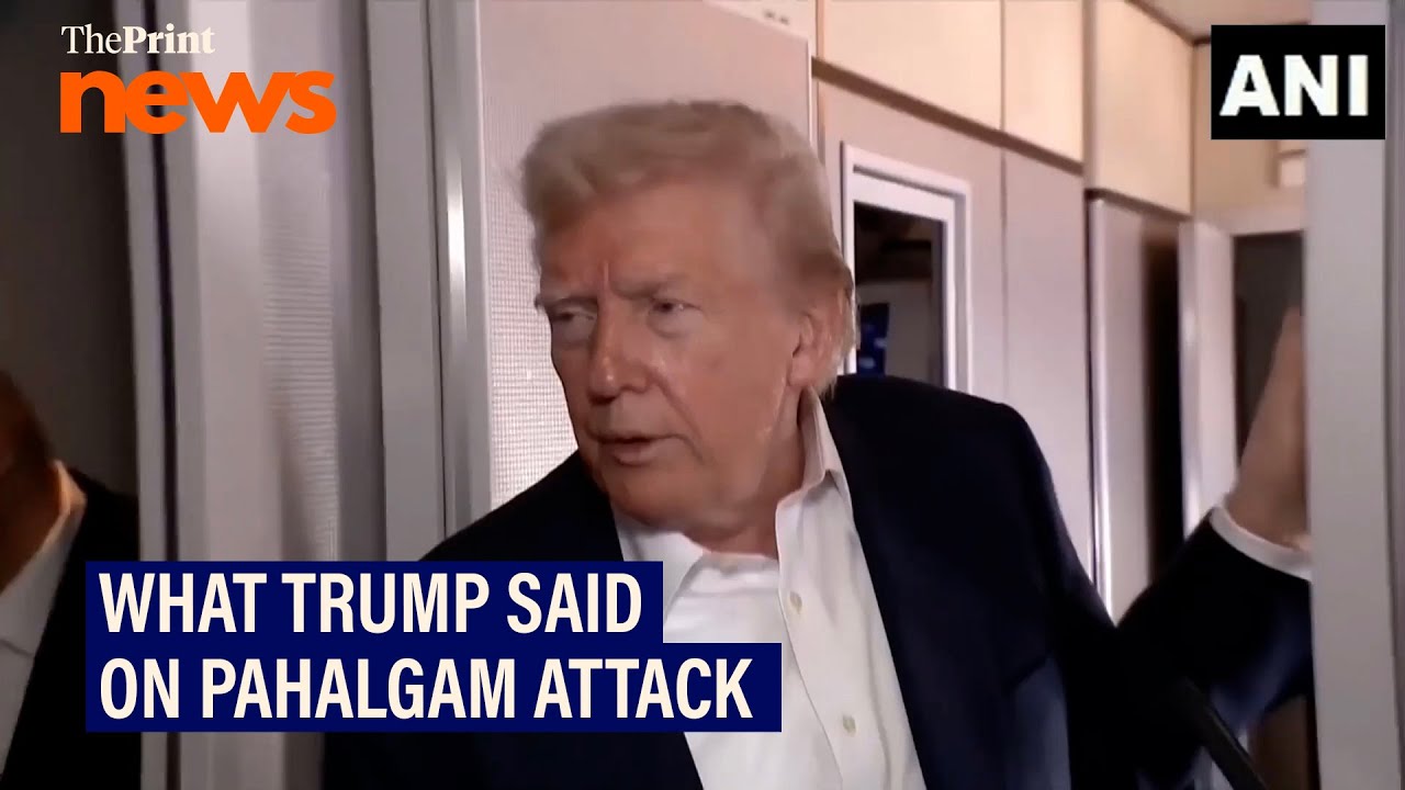 What Trump said on Pahalgam attack & India-Pakistan tensions over Kashmir
