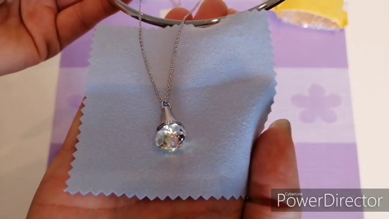 Красивая бижутерия с Aliexpress I Шикарное колье с кристаллом Swarovski из магазина Malanda