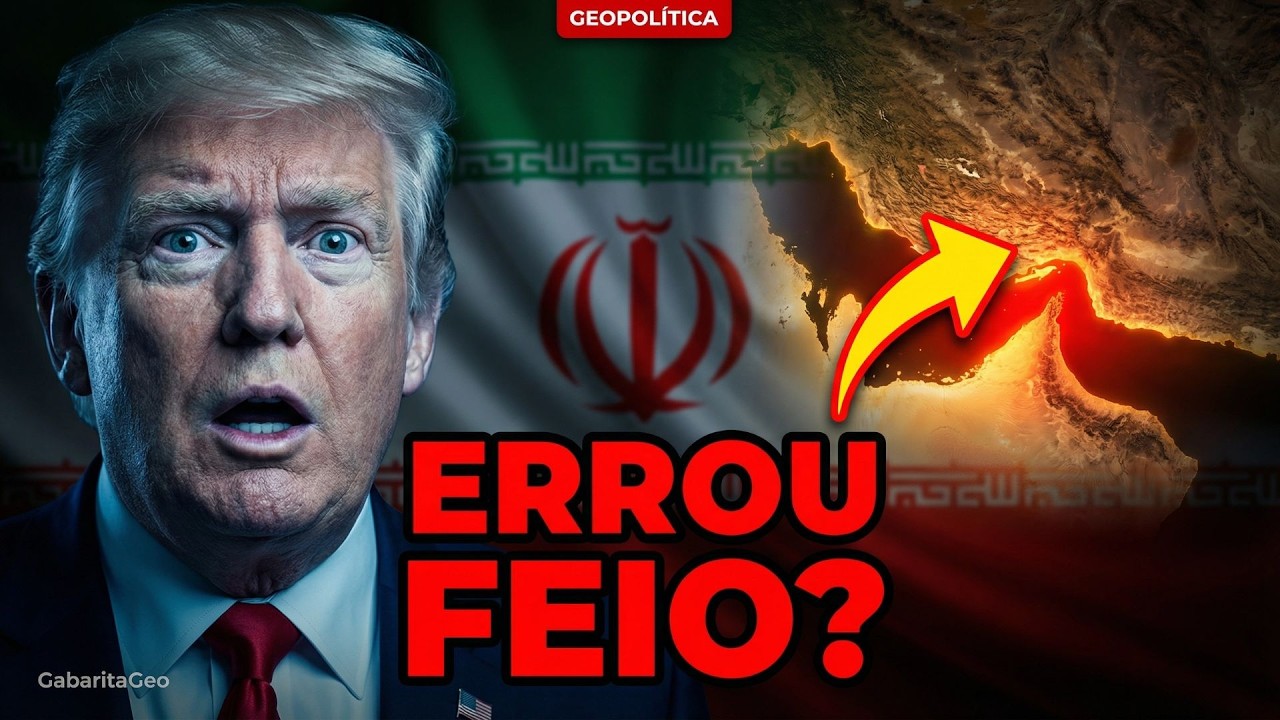TRUMP ERROU FEIO? Como o Irã Virou o Jogo Contra os EUA em 2026