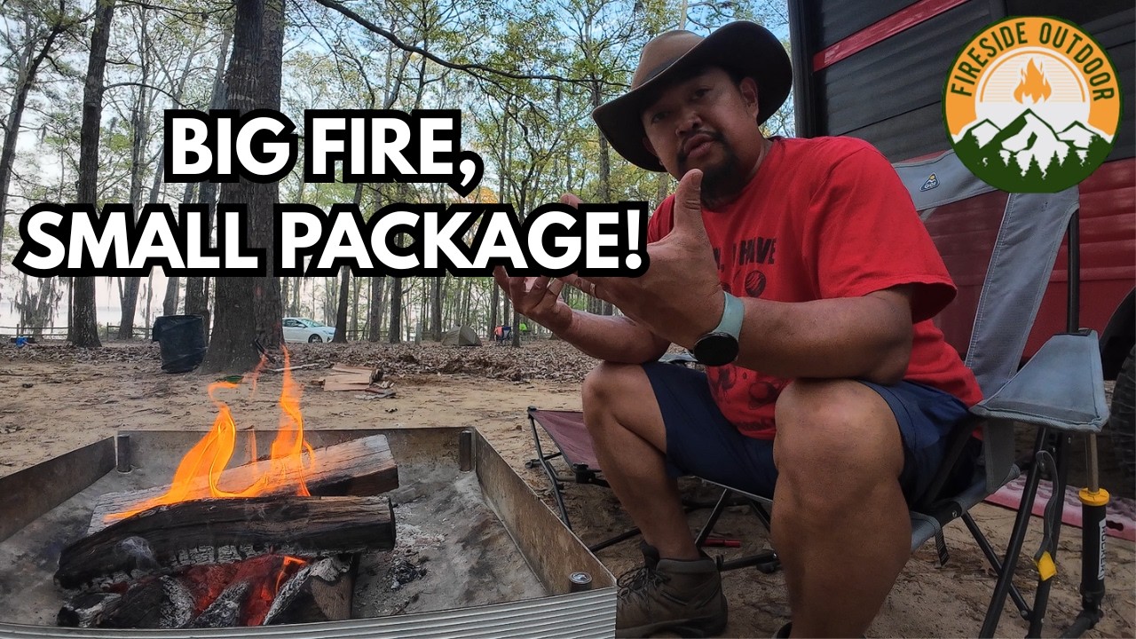 Большой костер в компактном исполнении: складной очаг Fireside Outdoor
