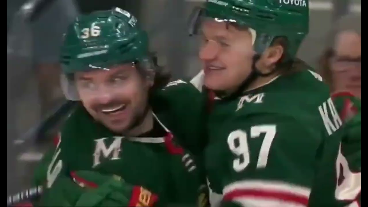 Kirill Kaprizov and Mats Zuccarello Chemistry, 2021-2022 Season