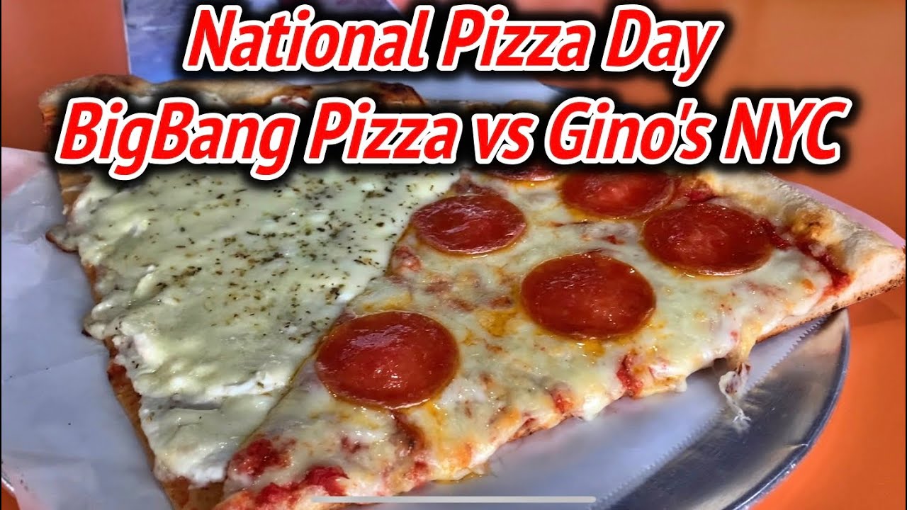 Ginos New York Style Pizza vs Big Bang Pizza | BetchaWannaEatWitMe