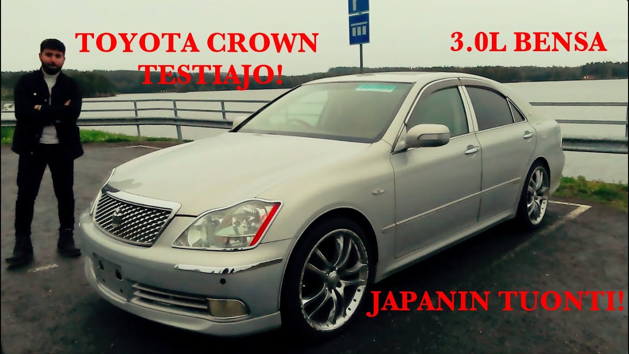 TOYOTA CROWN TESTIAJO 3.0L!(JAPANIN TUONTI)