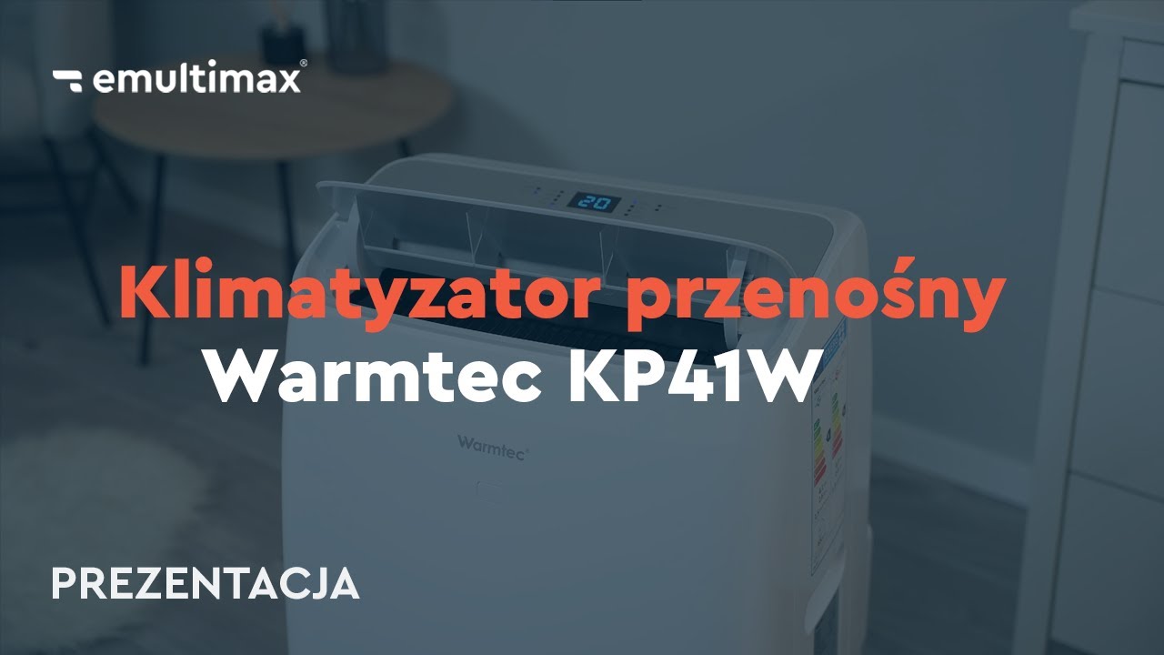 Klimatyzator przenośny Warmtec KP41W - do 46m2