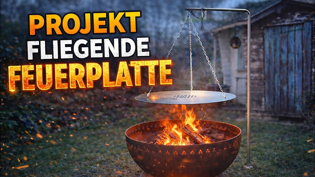 Niemand grillt so &ndash; fliegende Feuerplatte im Test! | The BBQ BEAR