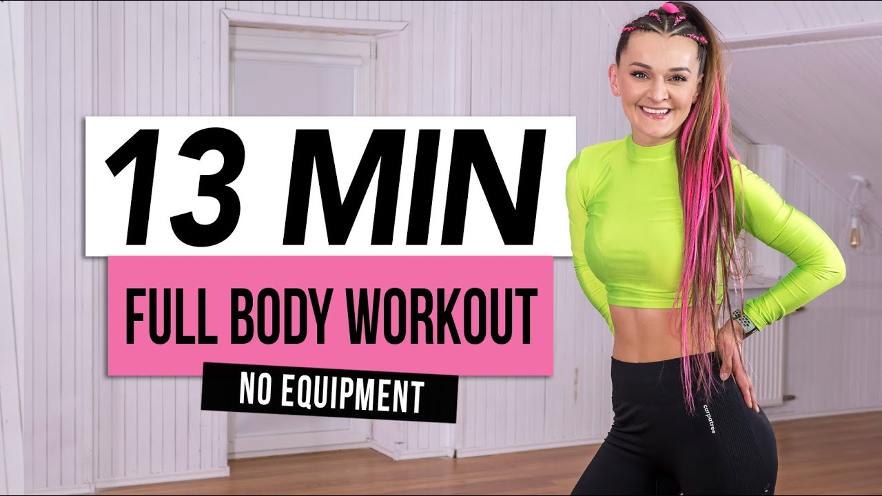 13 MIN FULL BODY WORKOUT | HIIT | Monika Kolakowska