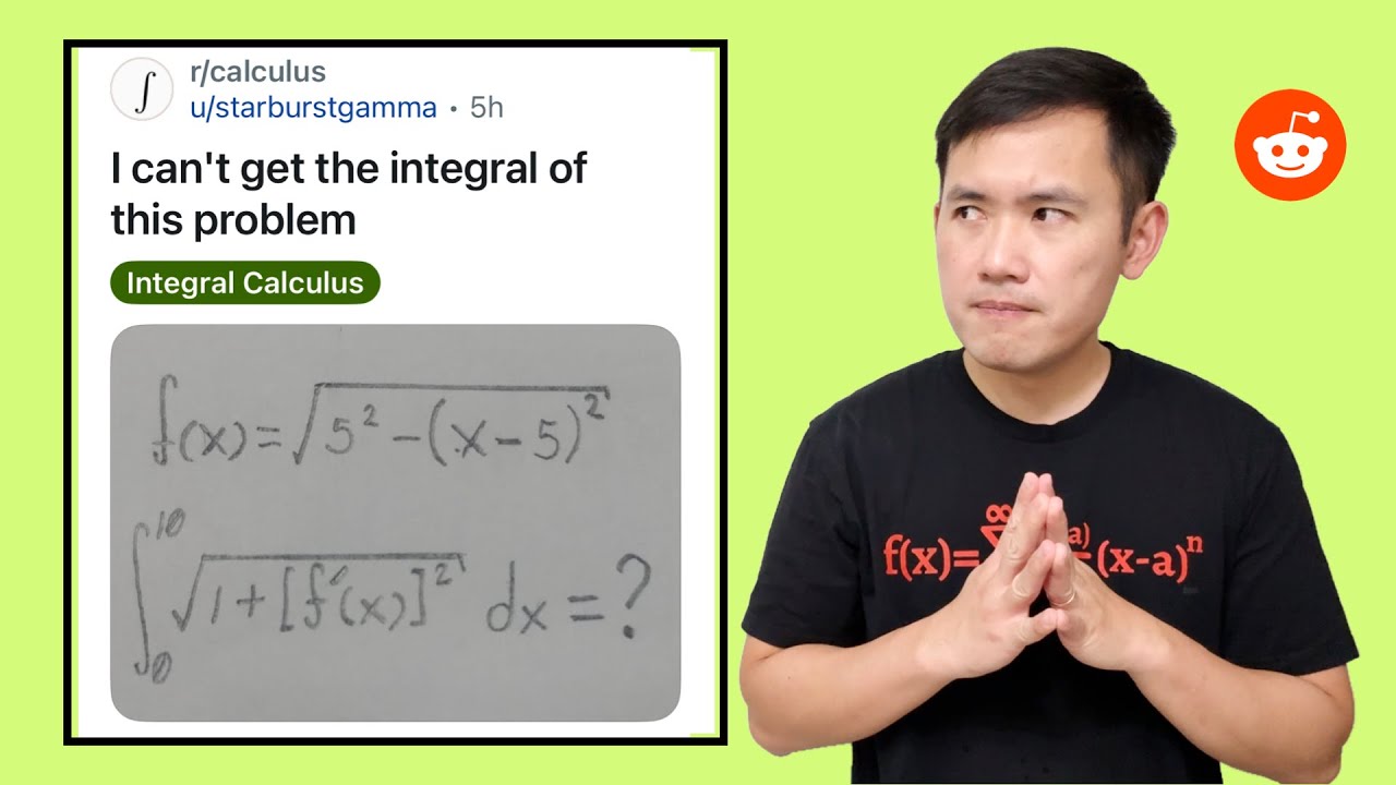 I can't get the integral of this problem! Arc length with integration, Reddit r/calculus