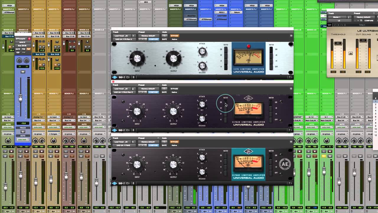 Mixing With Mike Mixing Tip: Compressing Vocals With the 1176 Compressor