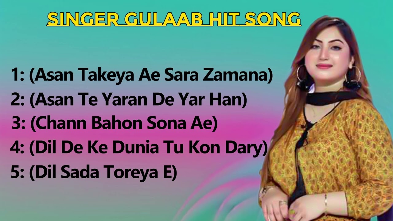 Singer Gulab | Audio Song Punjabi 2025 | Playlist New Audio Song | Abbas Tv