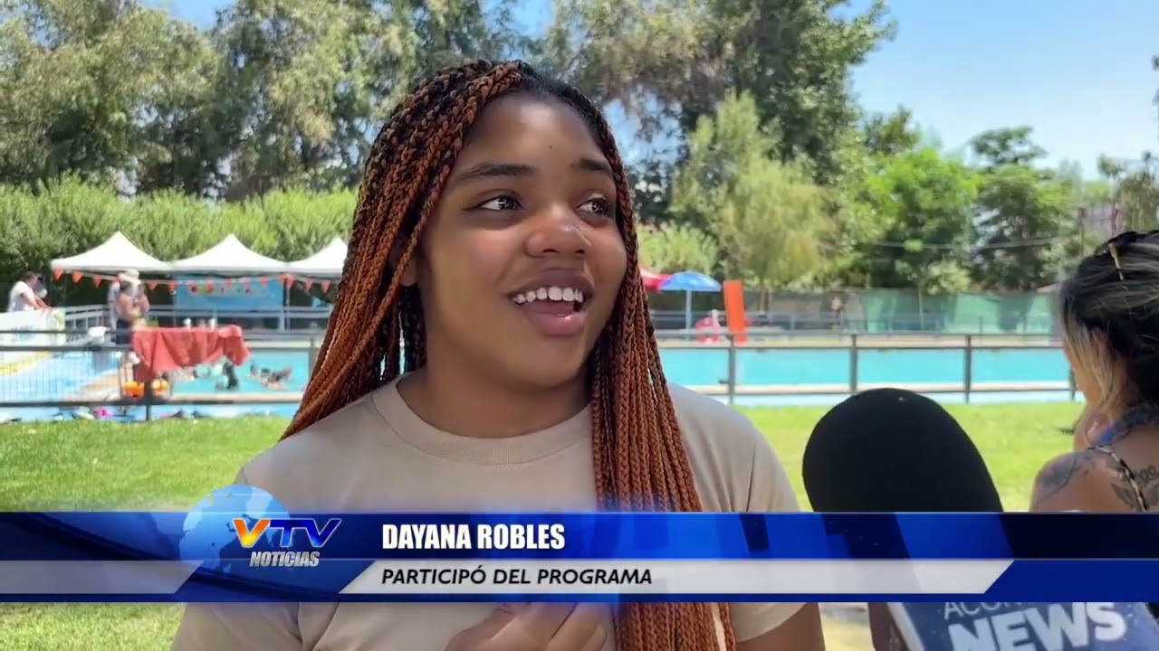 Municipio de Los Andes activa el verano en las piscinas Quillagua y América